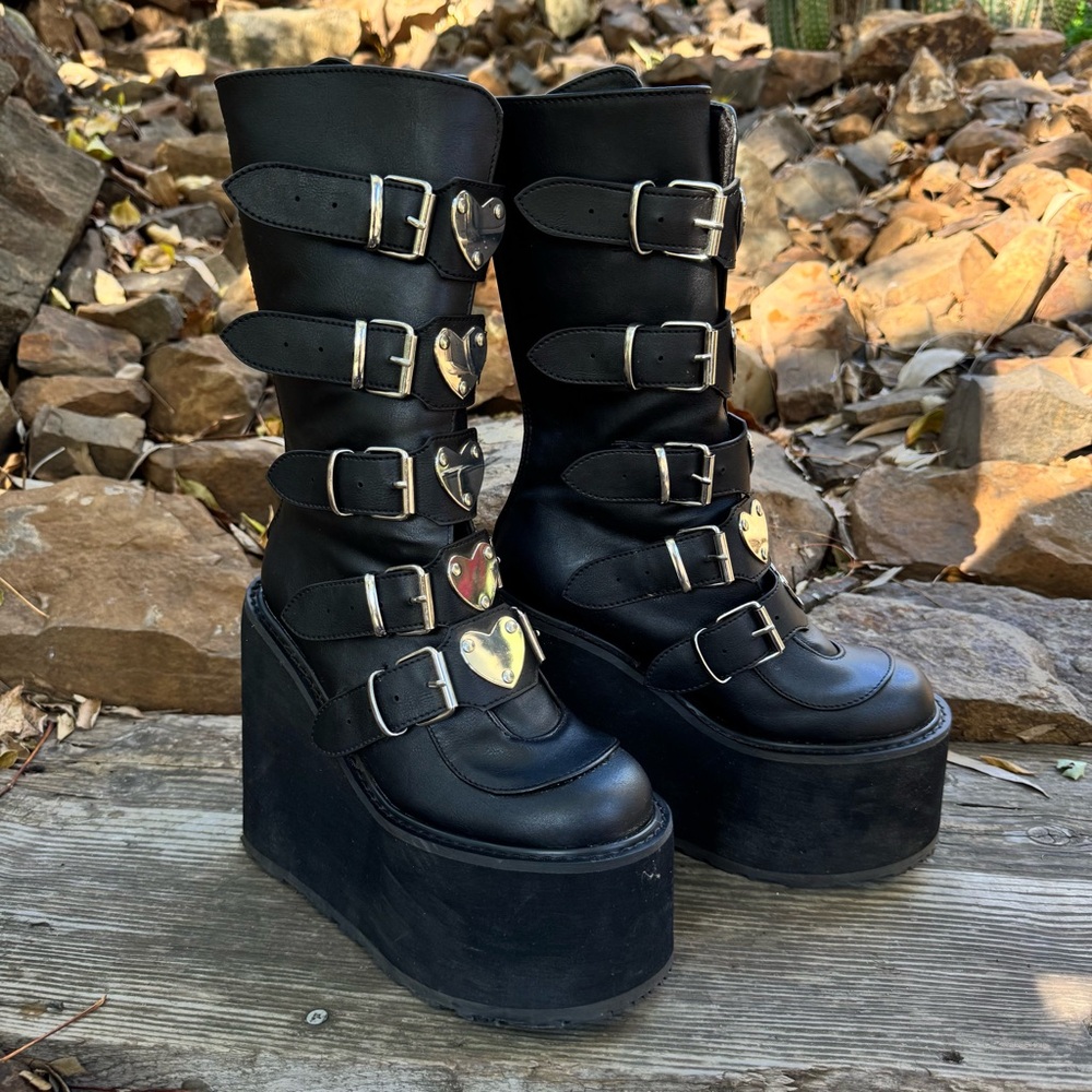 Demonia Lovesick Trinity Boots - image 1